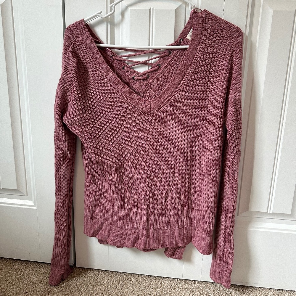 Pink Rose sweater